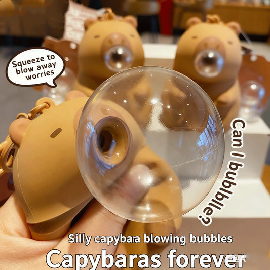 Capybara Bubble Pop Squeeze Pendant
