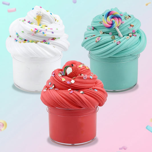 Scented Fruit Cloud Slime Kit