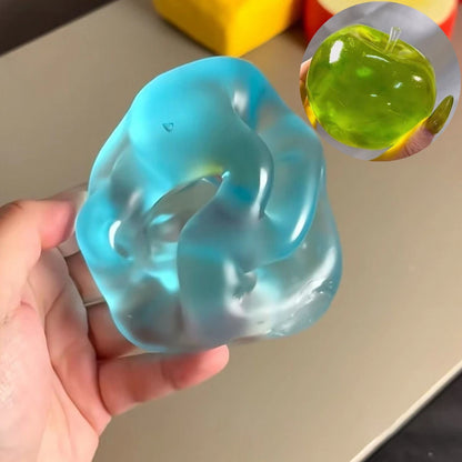 Squishy Green Apple Stress Ball