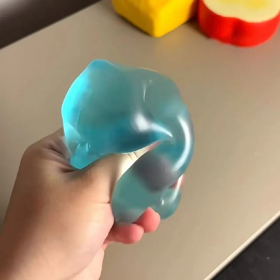 Squishy Green Apple Stress Ball