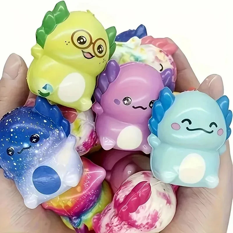 Mini Kawaii Newt Squishies — 12 or 24pc Pack