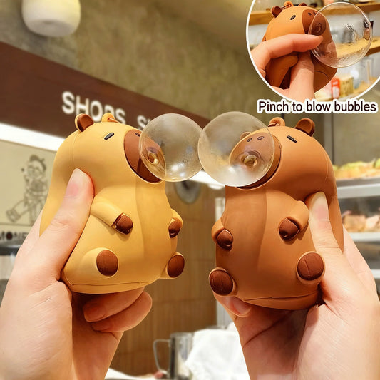 Capybara Bubble Pop Squeeze Pendant