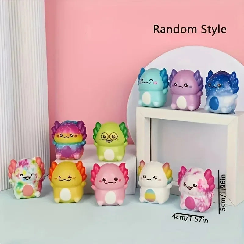 Mini Kawaii Newt Squishies — 12 or 24pc Pack