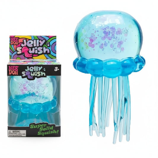 Nee Doh Jellyfish & Cube Squish Toy