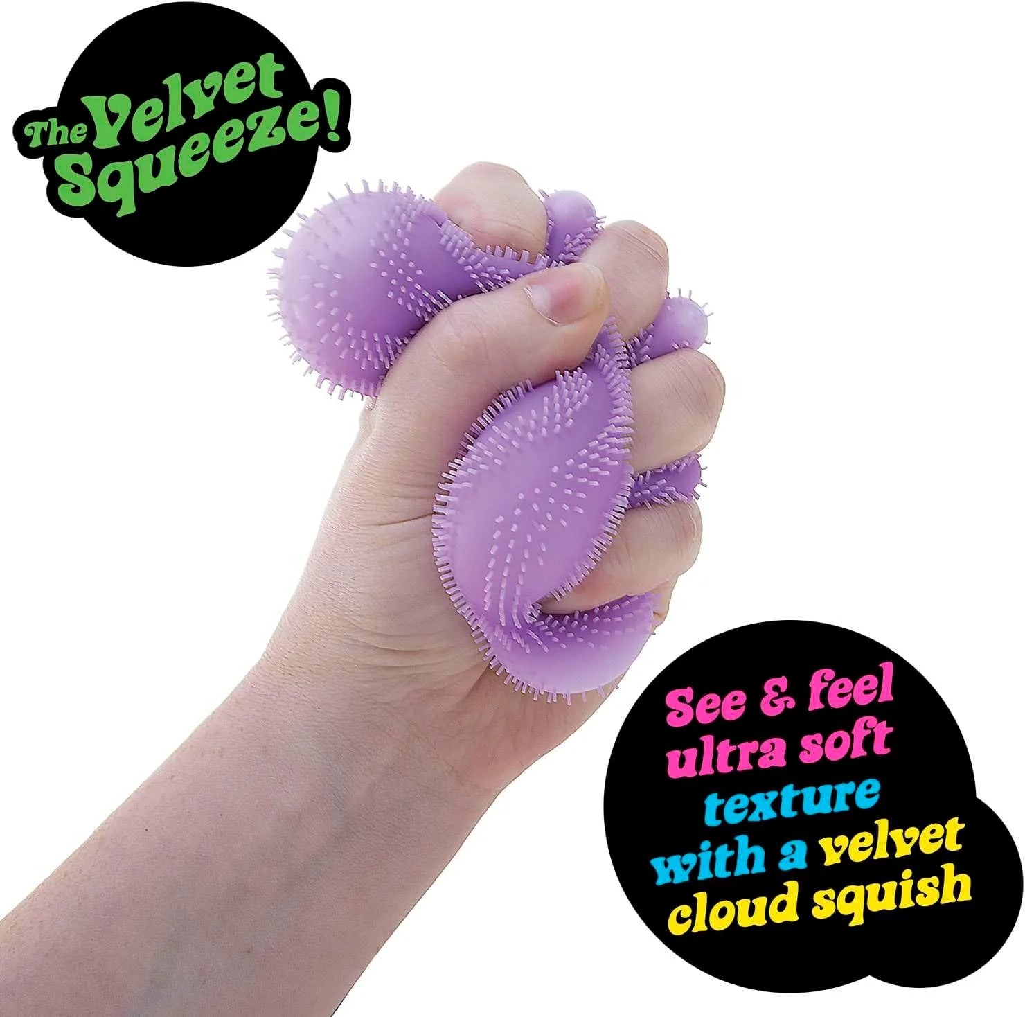 Nee Doh Fuzz Ball — Soft Stress Relief Toy